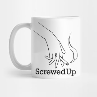 Cigarette Screwed Up Mug